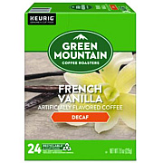 Green Mountain Coffee French Vanilla Decaf Coffee K-Cups, 24/Box (7732)