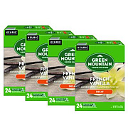 Green Mountain Coffee French Vanilla Decaf Coffee K-Cups, 96/Carton (7732CT)