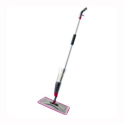 Rubbermaid Commercial Reveal Microfiber Spray Mop Kit, Microfiber Head, 54.5" Silver/Black Handle (1M15GRYRD)