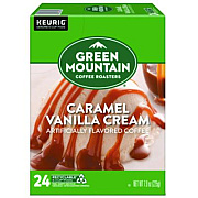 Green Mountain Coffee Caramel Vanilla Cream Coffee K-Cups, 24/Box (6700)