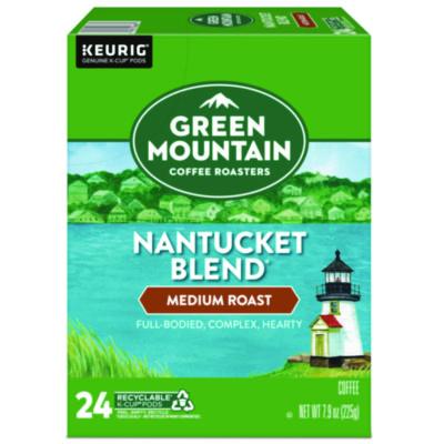 Green Mountain Coffee Nantucket Blend Coffee K-Cups, 24/Box (6663)