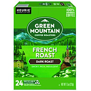Green Mountain Coffee French Roast Coffee K-Cups, 24/Box (6694)