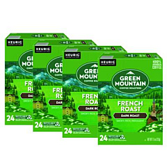 Green Mountain Coffee French Roast Coffee K-Cups, 96/Carton (6694CT)