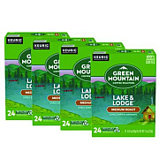 Green Mountain Coffee Lake and Lodge Coffee K-Cups, Medium Roast, 96/Carton (6523CT)