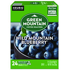 Green Mountain Coffee Fair Trade Wild Mountain Blueberry Coffee K-Cups, 24/Box (6783)