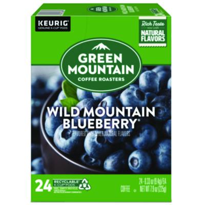 Green Mountain Coffee Fair Trade Wild Mountain Blueberry Coffee K-Cups, 24/Box (6783)