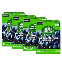 Green Mountain Coffee Fair Trade Wild Mountain Blueberry Coffee K-Cups, 96/Carton (6783CT)