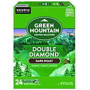 Green Mountain Coffee Double Black Diamond Extra Bold Coffee K-Cups, 24/Box (4066)