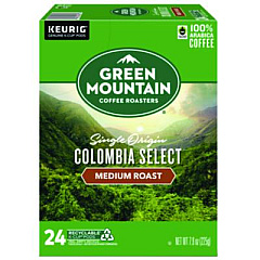 Green Mountain Coffee Colombian Fair Trade Select Coffee K-Cups, 24/Box (6003)