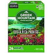 Green Mountain Coffee K-Cup Pods Costa Rica Paraiso, 24/Box (8087)