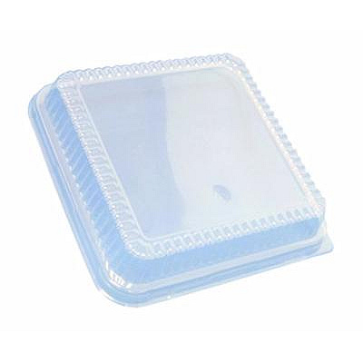 Durable Packaging Dome Lid for Cake Pan, 8.25 x 8.25, Clear, Plastic, 500/Carton (P1155500)