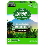 Green Mountain Coffee Fair Trade Organic Sumatran Extra Bold Coffee K-Cups, 24/Box (4060)