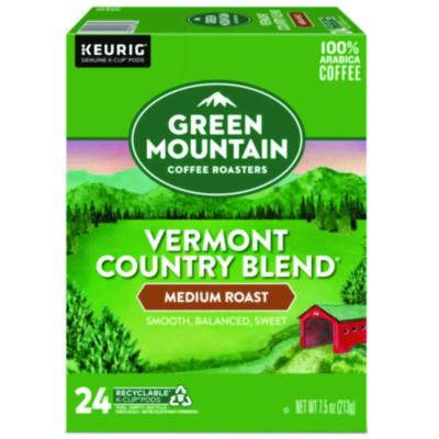 Green Mountain Coffee Vermont Country Blend Coffee K-Cups, 24/Box (6602)