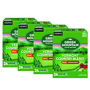 Green Mountain Coffee Vermont Country Blend Decaf Coffee K-Cups, 96/Carton (7602CT)
