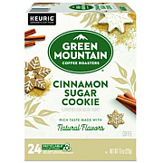 Green Mountain Coffee Cinnamon Sugar Cookie Coffee K-Cups, 24/Box (5814)
