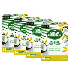 Green Mountain Coffee Island Coconut Coffee K-Cup Pods, 96/Carton (6720CT)