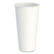 SOLO Thermoguard Insulated Paper Hot Cups, 20 oz, White Sustainable Forest Design, 600/Carton (DWTG20W)