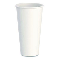 SOLO Thermoguard Insulated Paper Hot Cups, 20 oz, White Sustainable Forest Design, 600/Carton (DWTG20W)