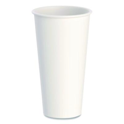 SOLO Thermoguard Insulated Paper Hot Cups, 20 oz, White Sustainable Forest Design, 600/Carton (DWTG20W)