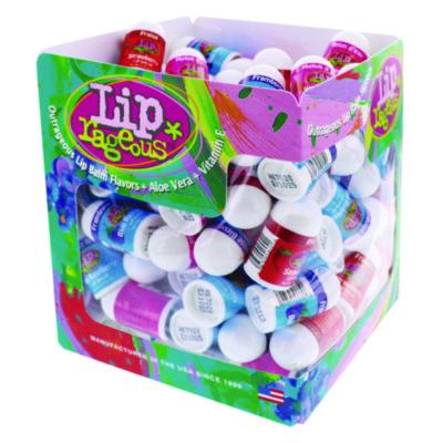 Lip Rageous Lip Balm with Aloe Vera and Vitamin E, Assorted Flavors, 0.1 oz Tube, 100/Box (940FB)
