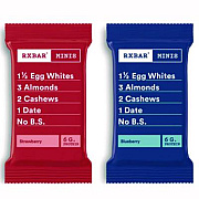 RXBAR Minis Protein Bars Variety Pack, Blueberry/Strawberry, 0.9 oz Bar, 8/Box (KEE00737)
