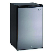 Avanti 4.4 Cu.Ft. Auto-Defrost Refrigerator, 19.25 x 22 x 33, Black with Stainless Steel Door (AR4456SS)
