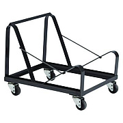 NPS Dolly For 8600 Series Chairs, 1,100 lb Capacity, 21" x 21" x 26", Black (DY86)