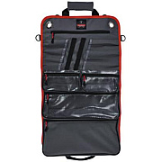 ergodyne Arsenal 5874 Roll Up Tool Bag with Zipper Pockets, 5 Zippered Pockets, 7 Tool Slots, 1 x 27 x 16, Polyester, Gray (13777)