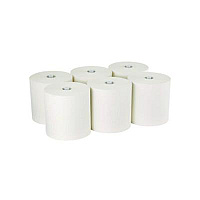 Georgia Pacific Professional Pacific Blue Ultra Paper Towels, 1-Ply, 7.87" x 1,150 ft, White, 6 Rolls/Carton (26490)