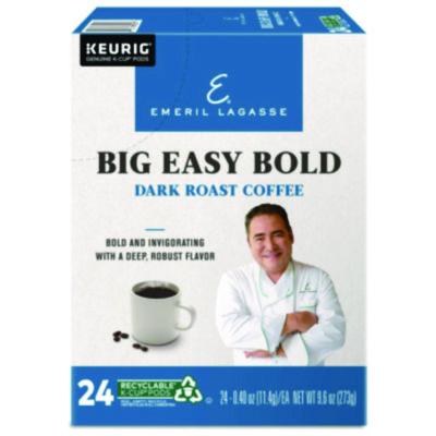 Emeril's Big Easy Bold Coffee K-Cups, 24/Box (PB1036)