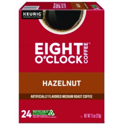 Eight O'Clock Hazelnut Coffee K-Cups, 24/Box (6406)