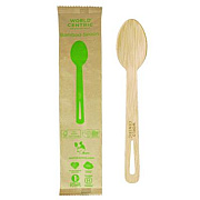 World Centric Bamboo Cutlery, Spoon, Paper, Natural, 750/Carton (SPBBI)