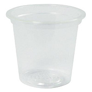 World Centric PLA Clear Cold Cups, 1 oz, Plastic, Clear, 3,000/Carton (CPCS1SN)