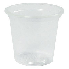 World Centric PLA Clear Cold Cups, 1 oz, Plastic, Clear, 3,000/Carton (CPCS1SN)