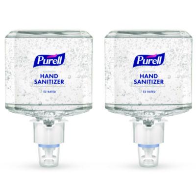 PURELL Food Processing Advanced Hand Sanitizer E3 Gel, 1,200 mL Bottle, Fragrance-Free, For ES6 Dispensers, 2/Carton (646102)