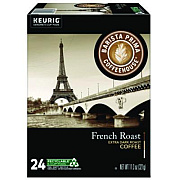 Barista Prima Coffeehouse French Roast K-Cups Coffee Pack, 24/Box (6611)