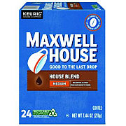 Maxwell House House Blend Coffee K-Cups, 24/Box (5303)