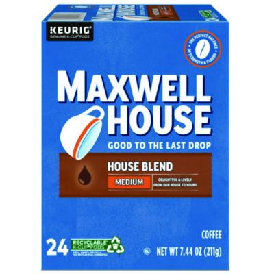 Maxwell House House Blend Coffee K-Cups, 24/Box (5303)