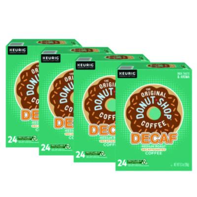 The Original Donut Shop Decaf Coffee K-Cup Pods, 96/Carton (7401)