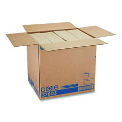 Dixie Interfold Napkin Refills, 1-Ply, 13 x 12, White, 600 Napkins/Pack,12 Packs/Carton (37803)