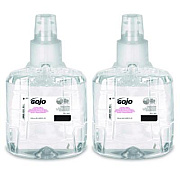 GOJO Clear and Mild Foam Handwash Refill, For LTX-12 Dispenser, Fragrance-Free, 1,200 mL, 2/Carton (191102CT)