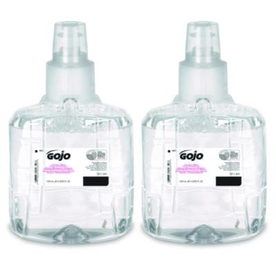 GOJO Clear and Mild Foam Handwash Refill, For LTX-12 Dispenser, Fragrance-Free, 1,200 mL, 2/Carton (191102CT)