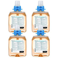 PROVON Foaming Antimicrobial Handwash/Moisturizer Refill, For FMX-12 Dispenser, Light Fruity Scent, 1,250 mL, 4/Carton (518604CT)