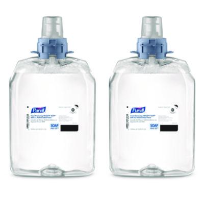 PURELL Food Processing HEALTHY SOAP BAK E2 Antimicrobial Foam Refill, For FMX-20 Dispensers, Fragrance-Free, 2,000 mL, 2/Carton (529402CT)