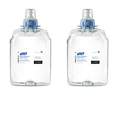 PURELL Education HEALTHY SOAP Fragrance Free Foam Refill, Unscented, 2,000 mL, 2/Carton (521202)