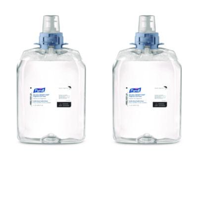PURELL Education HEALTHY SOAP Fragrance Free Foam Refill, Unscented, 2,000 mL, 2/Carton (521202)