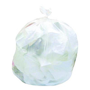 Heritage High-Density Waste Can Liners, 33 gal, 9 mic, 33" x 40", Natural, Roll, 25 Bags/Roll, 20 Rolls/Carton (2597631)