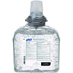 PURELL Advanced Hand Sanitizer TFX Refill, Gel, 1,200 mL, Unscented (545604EA)