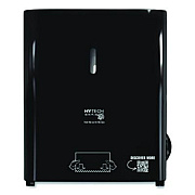 Papernet Hy Tech Towel Dispenser, Manual, 12.4 x 9.3 x 16.5, Black (419484)