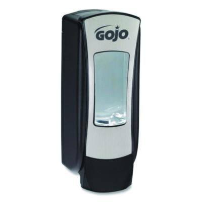 GOJO ADX-12 Dispenser, 1,250 mL, 4.64 x 3.94 x 11.89, Black/Gray, 6/Carton (888806CT)